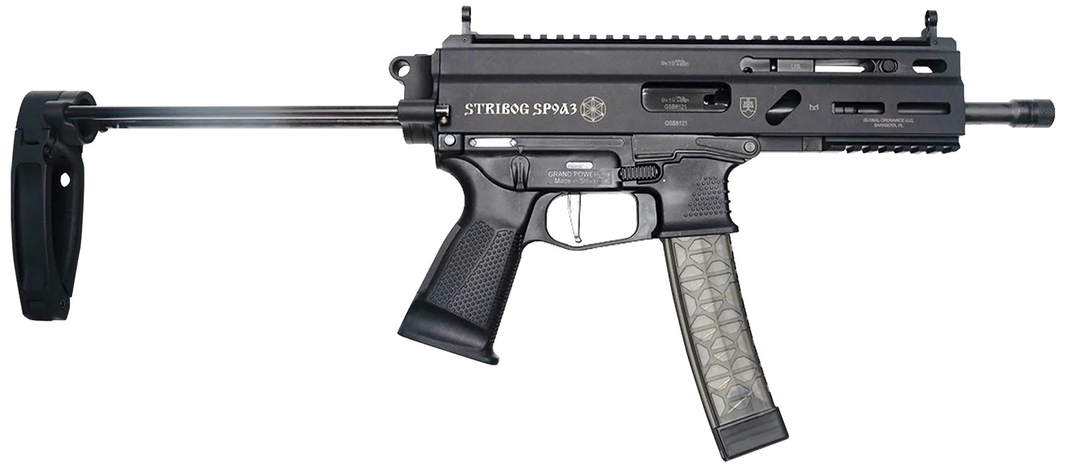 Grand Power Stribog SP9A3 9mm PDW with Tailhook Brace