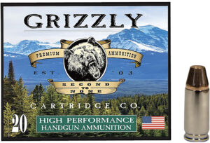 Grizzly Ammo 9mm+P 147gr FMJ Flat Point - 20 Rounds