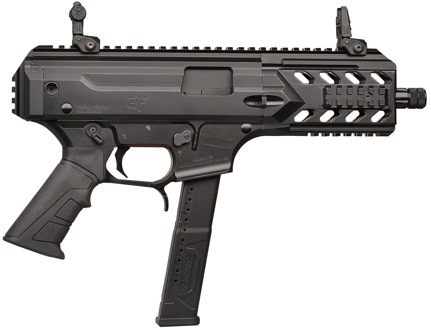 GForce Arms Blade6 9mm Semi-Auto Pistol - 33+1 Capacity