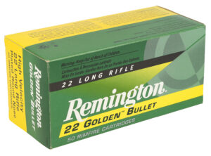 Remington Golden Bullet 22LR 40gr Rimfire Ammo