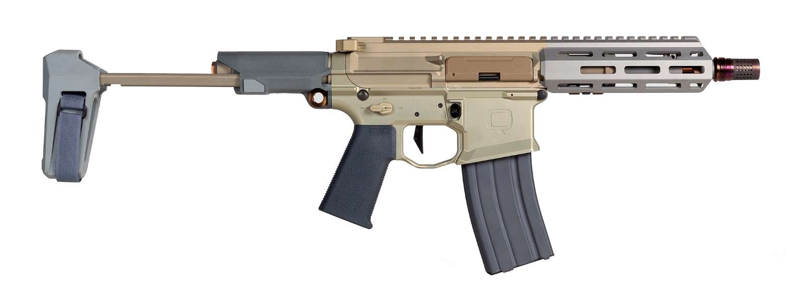 Q Honey Badger 300BLK Pistol 7" with Brace - 30rd