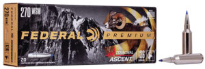 Federal Premium Terminal Ascent .270 WSM 136gr Ammo