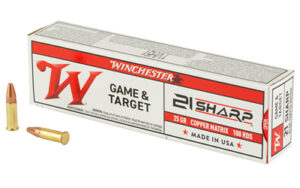 Winchester .21 Sharp Game & Target 25gr Rimfire Ammo