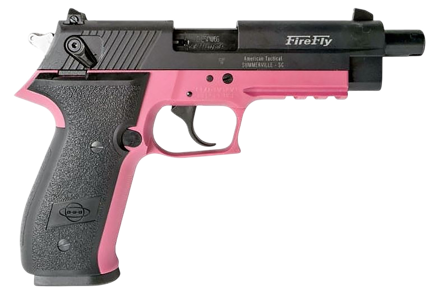 GSG FireFly .22 LR Semi-Auto Pistol - Pink Frame