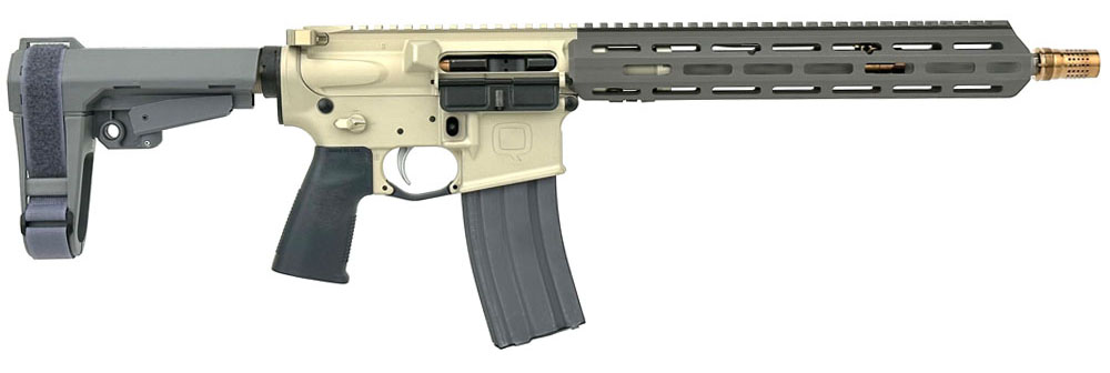 Q Sugar Weasel 5.56 AR Pistol with Brace