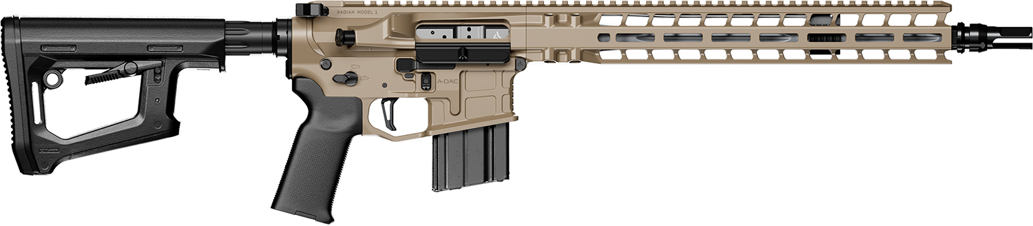 Radian Model 1 6MM ARC AR Rifle - 14.5" Barrel, FDE