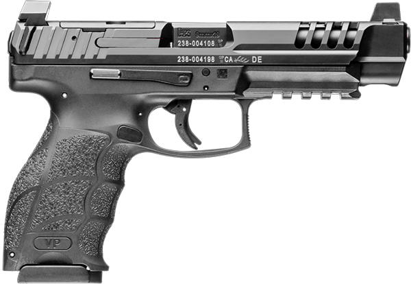 HK VP9L OE HOLOSUN SCS 9MM – 5″ BBL 3-DOT FS 2-10RD BLK - No Credit Card Fees - Free Shipping