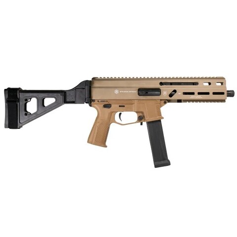 Grand Power Stribog SP10A3 10mm Pistol with SBT Brace