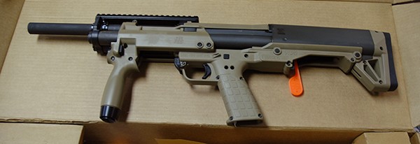 KEL-TEC KSG-NR SHOTGUN 12GA. – 3″ 8-SHOT 18.5″ CYL. TAN/BLACK - No Credit Card Fees - Free Shipping