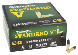 Remington .22 LR 38gr Rimfire Ammo - 550 Rounds