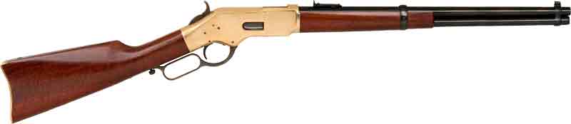CIMARRON 1866 YELLOWBOY 44/40 – 19″ SR CARBINE BLUED WOOD - No Credit Card Fees - Free Shipping