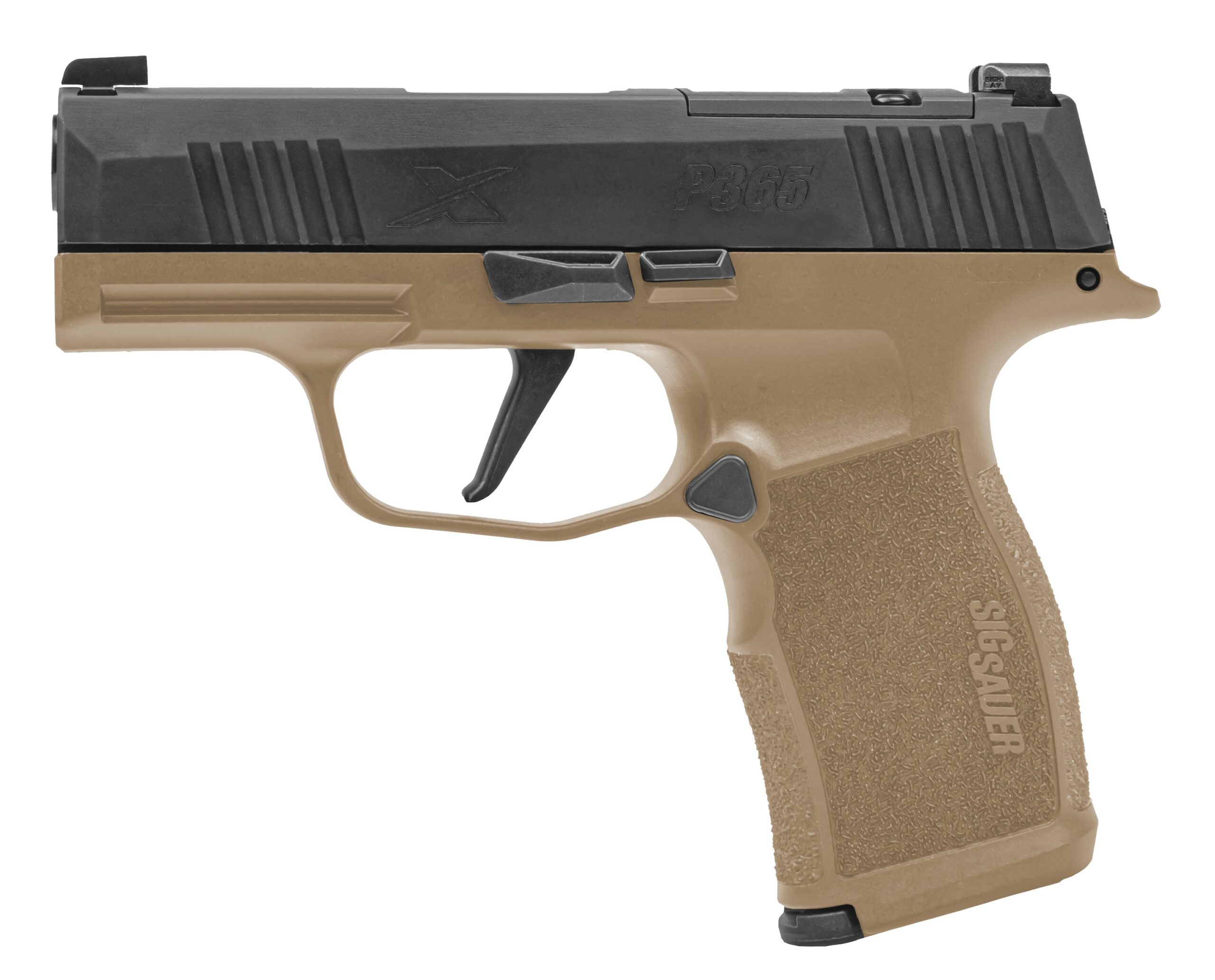 SIG SAUER P365X 9mm Coyote Pistol with Night Sights