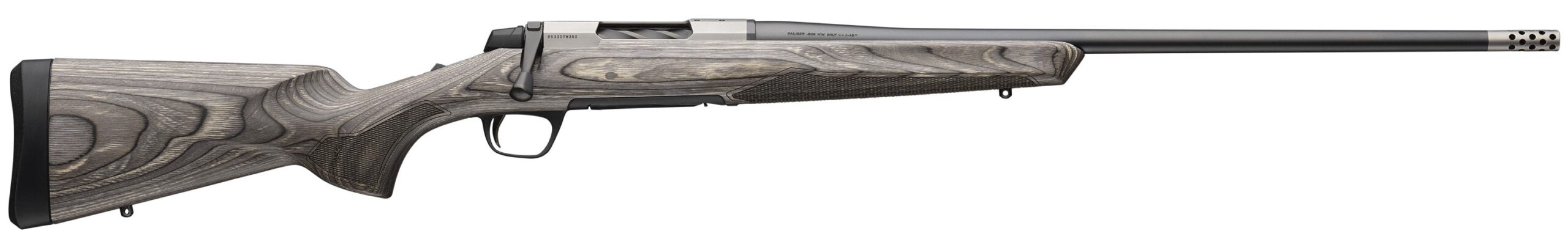 BROWNING XBLT 2 HNT 243 WIN 2 TONE GRY LAM W/MUZZLE BREAK - No Credit Card Fees - Low, flat rate shipping