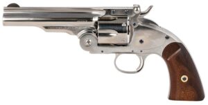 Uberti 2nd Model Schofield .45LC Revolver, 5" Nickel