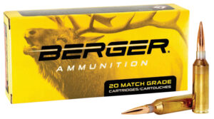 Berger Elite Hunter 6.5 PRC 156gr Hybrid Ammo - 20 Rounds