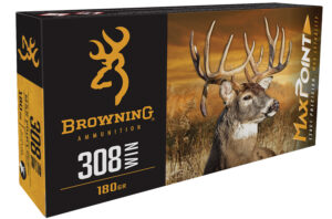 Browning Max Point .308 Win 168gr Ammo - 20 Rounds