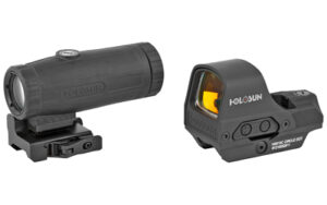 Holosun HS510C & 3X Magnifier Combo - Red Dot Sight