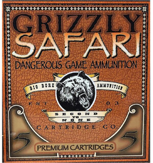 Grizzly Ammo 450 Rigby 500gr Solid Brass Rounds