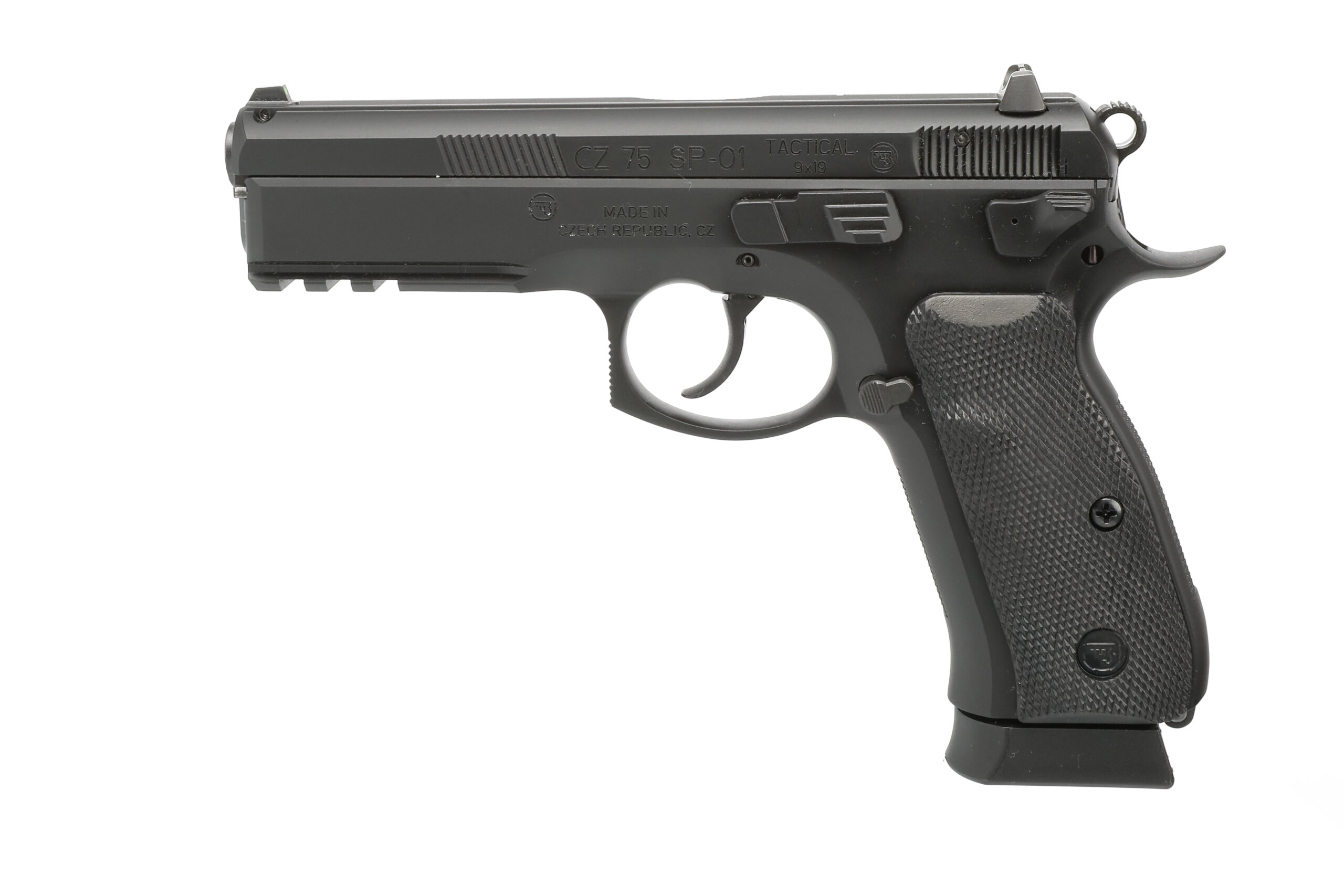 CZ 75 SP-01 Tactical 9mm Pistol - 19+1 Capacity