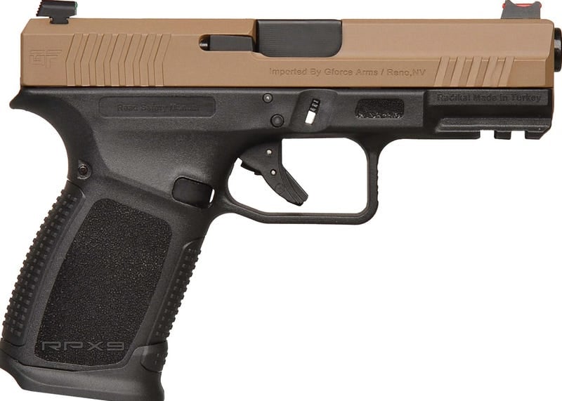GFORCE ARMS RPX3C9 9MM 4″ FDE SLIDE 15+1 - No Credit Card Fees - Low, flat rate shipping
