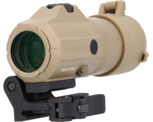 SIG Sauer JULIET4 4x24mm Magnifier with PowerCam FDE