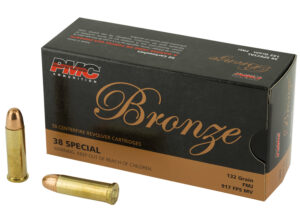 PMC Bronze .38 Special 132gr FMJ Ammo - 50 Rounds
