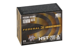 Federal Premium 10mm 200GR JHP HST Ammo