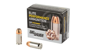 SIG V-Crown 45 ACP 185GR JHP Ammo - 20 Rounds