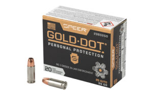 Speer Gold Dot .25 ACP 35gr Hollow Point Ammo