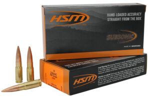 HSM 338ARC Subsonic 300gr HPBT Ammo - 20/Box