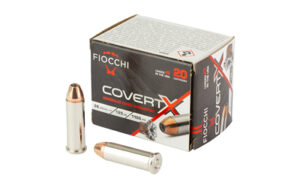 Fiocchi CovertX .38 Special +P Ammo 125gr 20 Rounds