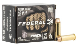 Federal Premium .38 Special +P 120gr Hollow Point Ammo