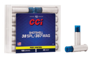 CCI 38/357 #9 Shotshell Handgun Ammunition 10 Rounds