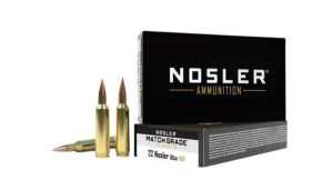 Nosler Match Grade RDF 22 Nosler 85gr Ammo 20/Box