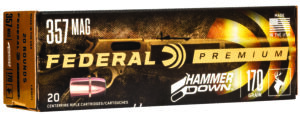 Federal HammerDown .357 Magnum 170gr Bonded Ammo
