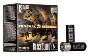 Federal Black Cloud 12 Gauge 2.75" #2 Shot Shells - 25 Rounds