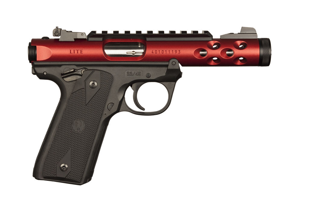 Ruger MKIV 22/45 Lite 22LR 4.4" Red Desert Semi-Auto Handgun