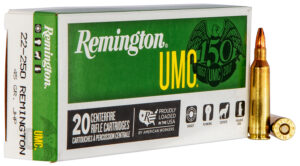 Remington .22-250 Remington 45gr JHP Ammo - 20 Box