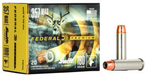 Federal Premium .357 Magnum 180gr Swift A-Frame Ammo