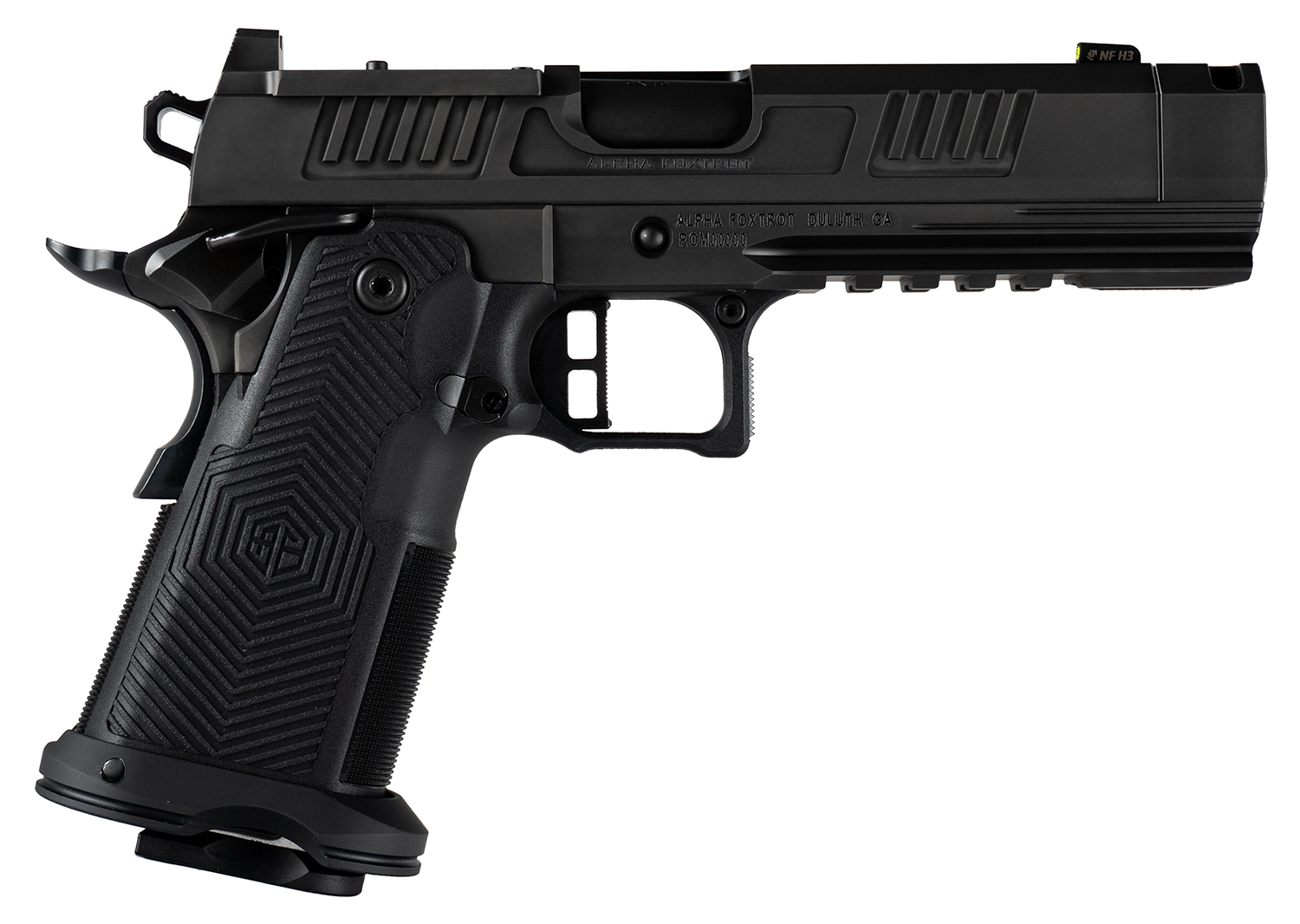 Alpha Foxtrot AF1911 Romulus 9mm Pistol, 4.25" Barrel