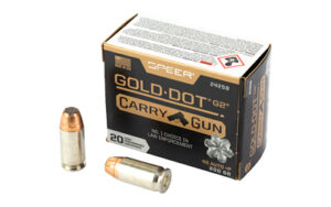 Speer Gold Dot .45 ACP +P 200gr Hollow Point Ammo