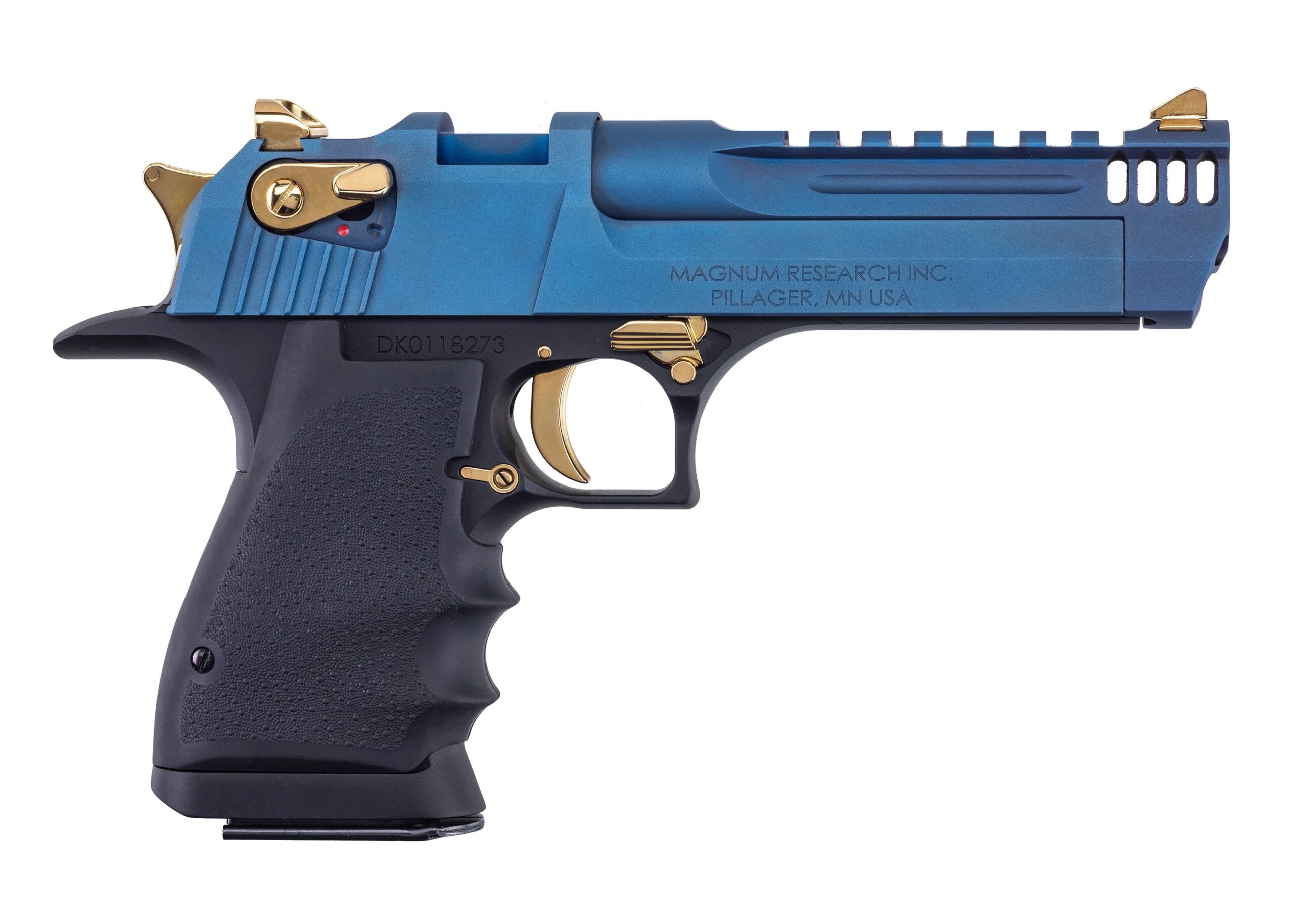 MAGNUM RESEARCH DESERT EAGLE L5 357MAG BLUE 5″ - No Credit Card Fees - Free Shipping