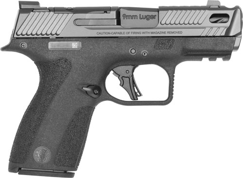 S PC M SHIELD X COMP 9MM - 13/15 RD MAGS NO SAFTY 3.6" BL