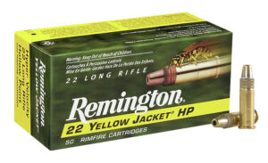 Remington Yellow Jacket .22 LR 33gr Rimfire Ammo - 50 Box