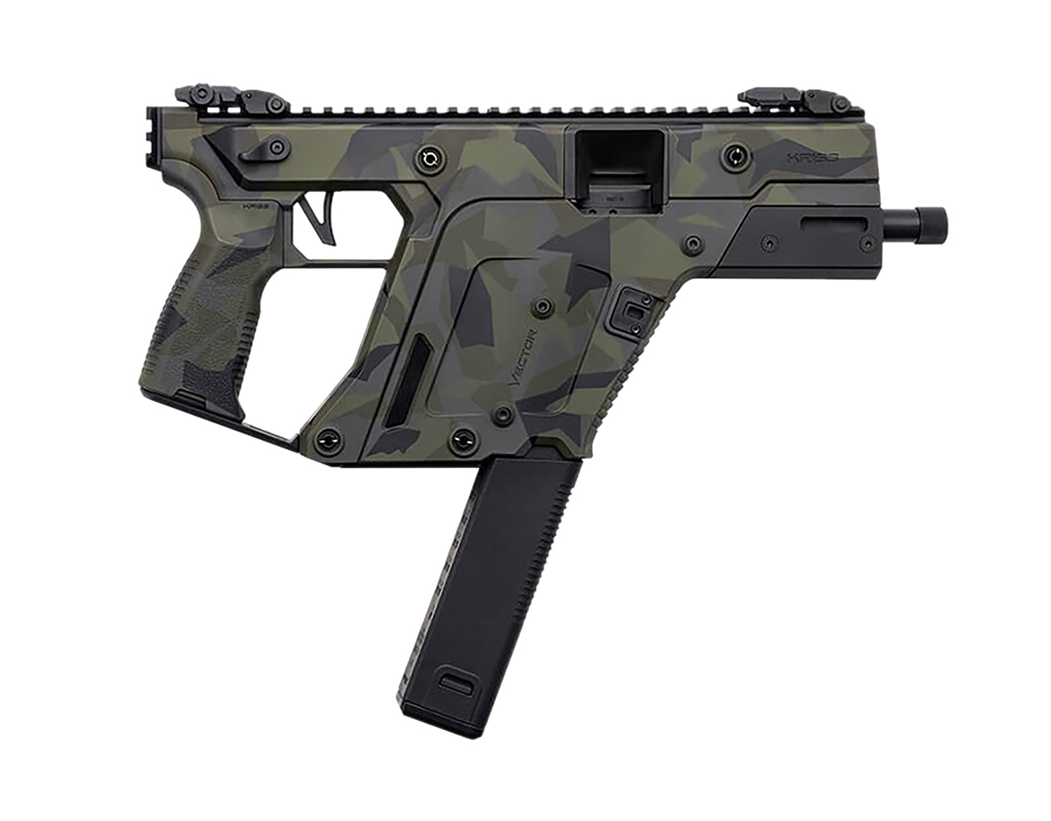 Kriss Vector SDP Gen3 9mm Pistol - Black Nitride, 40+1