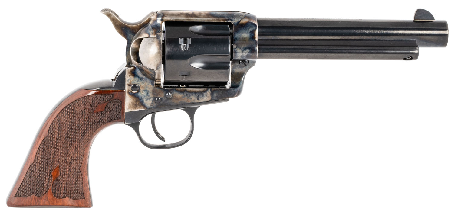 TAYLOR’S & COMPANY GAMBLER 357MAG 5.5″ BL/WD - No Credit Card Fees - Low, flat rate shipping