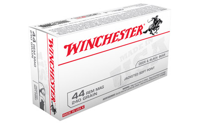 Winchester .44 Magnum 240gr JSP – 50rd
