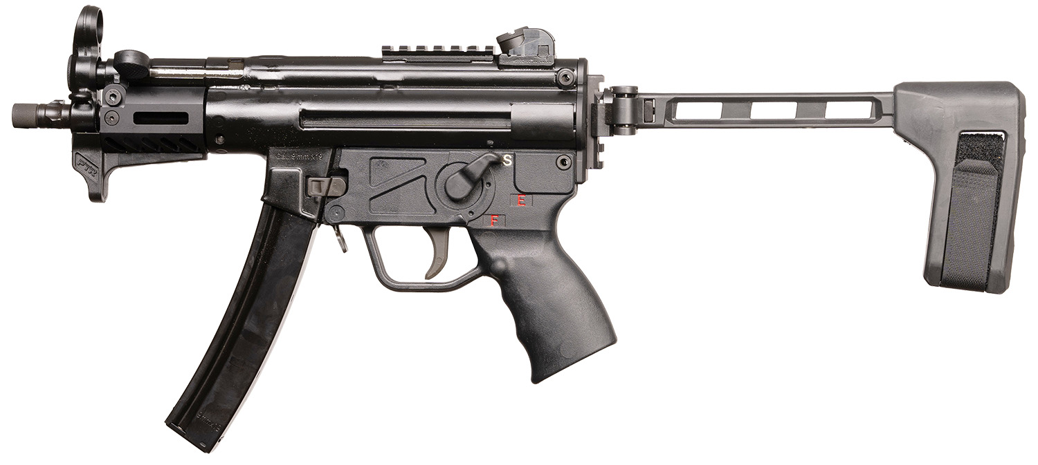 PTR 9KT 9mm Pistol 30+1 with 5.16" Black Nitride Barrel