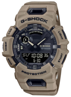 G-Shock GBA900UU5A Tactical Brown Stainless Steel Bezel