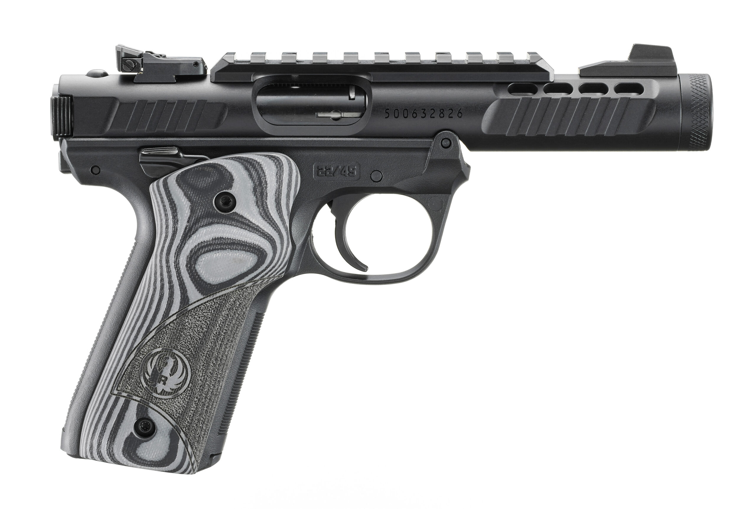 RUGER MKIV 22/45 LT 22LR BLK/GRY - No Credit Card Fees - Free Shipping